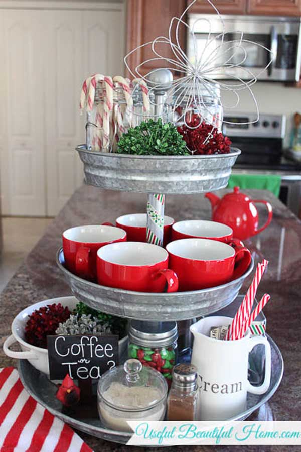 21 Insanely Genius Ideas To Decorate The Kitchen In Christmas Spirit For Free